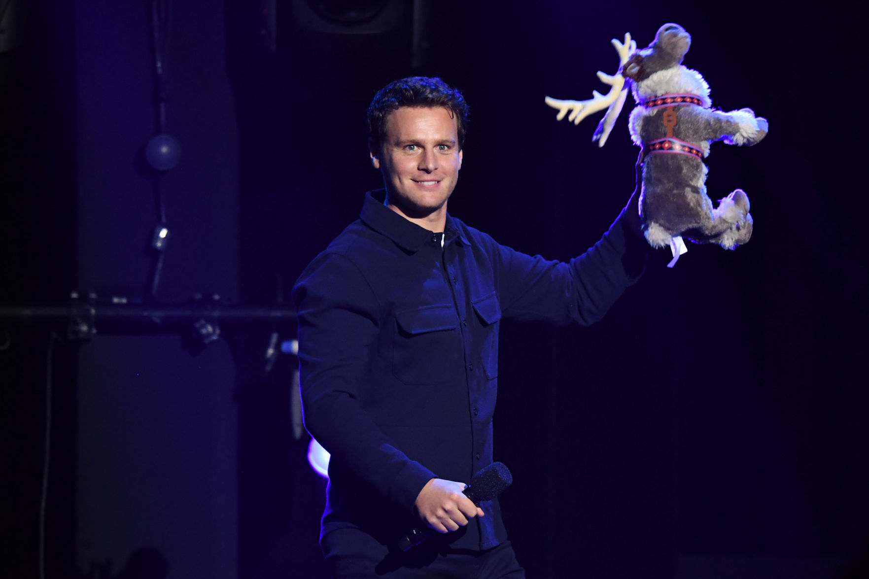 Jonathan Groff at D23 expo